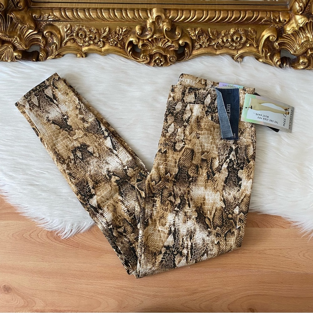 Sound Style Los Angeles Python Pull On Legging Jean